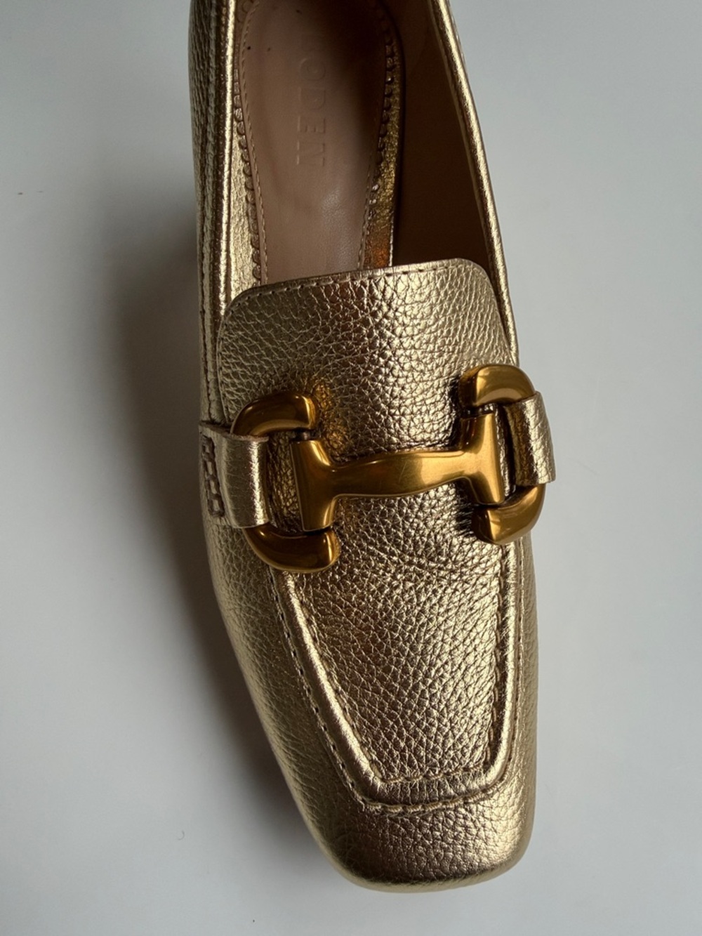 Boden Iris Snaffle Heeled Loafers Size 39 - Picture 14 of 14